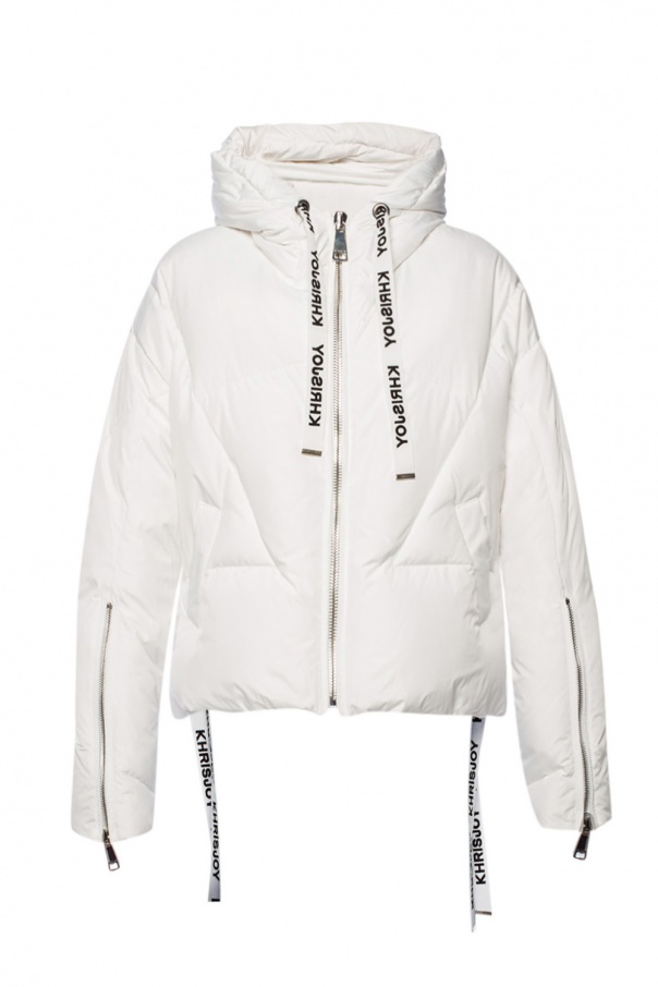 Khrisjoy ‘Khris’ quilted hooded down jacket